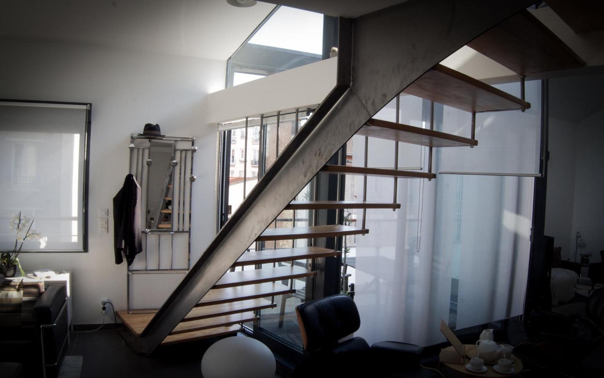 Ferienwohnung Beautiful Loft 130M2 Sun And Free Parking Ok 1M95 La Garenne-Colombes Exterior foto